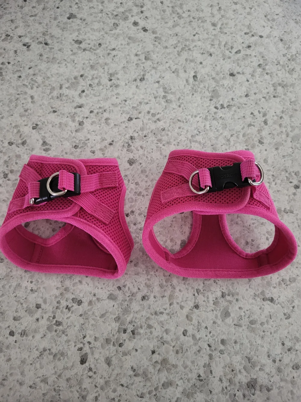 2 Pink Pet Harness Vests By Voyager XXXS & XXS